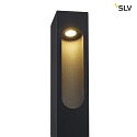 SLV Gulvlampe SLOTBOX 40, firkantet, antracit, 4,3W LED, varmhvid