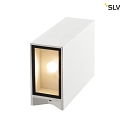 SLV LED Wall luminaire QUAD 2 XL, square, 8,6W, COB LED, 3000K, 110, white