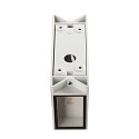 LED V�glampe QUAD 2 XL, firkantet, 8,6W, COB LED, 3000K, 110�, hvid