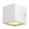 Udend�rs V�glampe SITRA CUBE, UP/DOWN, IP44, 2x GX53 TCR-TSE max. 9W, hvid