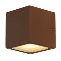 Udend�rs V�glampe SITRA CUBE, UP/DOWN, IP44, 2x GX53 TCR-TSE max. 9W, rust-farvet