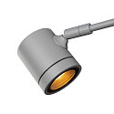 Displaylampe NEW MYRA DISPLAY CURVE Udend�rslampe, GU10, max. 50W, IP55, s�lvgr�