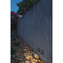 SLV LED V�glampe DOWNUNDER OUT LED S, 0,96W, 3000K, IP55, antracit