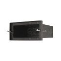 SLV BRICK, Udend�rs V�gindbygningslampe, LED, 3000K, rustfrit st�l, 230V, IP67, 10W, 850lm