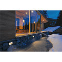 SLV BRICK, Udend�rs V�gindbygningslampe, LED, 3000K, rustfrit st�l, 230V, IP67, 10W, 850lm