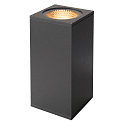 BIG THEO WALL, Udend�rs-/V�glampe, 2-flamme, LED, 3000K, Flood op/ned, antracit
