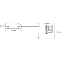 SLV Indbygningslampe QUICK INSTALL G2 GU10 IP44, sort 