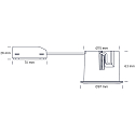 Indbygningslampe QUICK INSTALL G2 rund GU10 IP44, hvid 