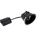 Indbygningslampe UNI INSTALL G2 GU10 IP44, sort 