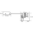 SLV Indbygningslampe UNI INSTALL G2 GU10 IP44, sort 