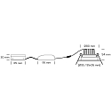 Indbygningslampe VELIA TILT rund IP44, hvid mat dæmpbar 13W 850lm 1800|3000K