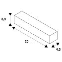 SLV LED netdel 11VA, 350mA d�mpbar
