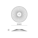 ACB Lampesk�rm PAMELA 3913/70, sort, sort blank
