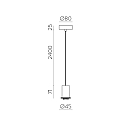 ACB Penduloph�ng PAMELA 3913, sort
