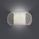 ACB V�glampe MIRTA 3055/40 up / down E27 IP20, opal, hvid d�mpbar