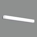 LED wall luminaire BOX 16/3200-60, IP44, 59cm, silver, 10.5W 4000K 800lm