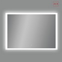  Spejl med belysning AMANZI 16/3596-113 med afbryder IP44, opal, hvid dmpbar
