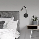 ACB reading lamp LYON 16/3699 with switch, adjustable IP20, black