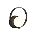 V�glampe HALO 16/3815 IP20, opal, sort