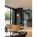 ACB wall luminaire HALO 16/3815 IP20, gold, opal
