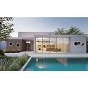 ACB Udendørs wall luminaire COMBO 16/3966-60 IP65, sort
