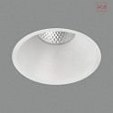 Recessed LED ceiling luminaire KIDAL 3771/8, IP23,  8cm, COB, white, 7W 4000K 600lm, DALI/Push dimmable