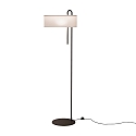 Standerlampe CLIP 8178 med afbryder E27 IP20, sort
