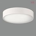  Wall and ceiling luminaire DINS 395/32, IP44,  32cm, 2x E27 max. 20W, white
