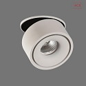  Recessed LED spot APEX 3538/10, COB 13W 3000K 891lm, swivelling, On-Off, white