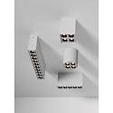 ACB ceiling luminaire INVISIBLE 3980/66 IP20, white