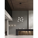 ACB Bordlampe HALO 3815/1 IP20, opal, sort