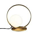 Bordlampe HALO 3815/1 IP20, guld, opal