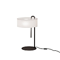 Bordlampe CLIP 8178 med afbryder E27 IP20, sort