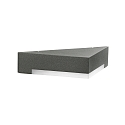 LED Outdoor Wall luminaire Type No. 0333, IP54, Triangle shape, 5W 3000K 480lm, cast alu acrylic glass opal, anthracite