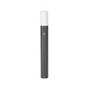 LED Path light Type No. 2277 with motion sensor, IP44, height 90cm, 10W 3000K 900lm, cast alu / opal, dimmable, anthracite