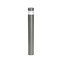 LED Path light Type No. 2295, 360� indirectly symmetrical, 9W 3000K 1000lm, aluminum / plastic clear + opal, anthracite