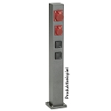Albert Udend�rs Energikolonne tom Type nr. 4409, IP54, maks. 7 valgfri indsatser, uden belysning, uden Skiftefunktion, antracit