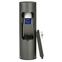 Albert Udend�rs Sokkelkolonne l�sbar Type nr. 4411 - CEE 16A + kabeludgang, uden Skiftefunktion, antracit