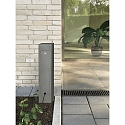 Albert socket column TYPE NO 4413 3-fold, with lock, anthracite