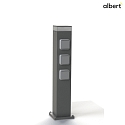 Albert energy column TYPE NO 4417 5-fold, without inserts, anthracite