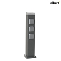 Albert energy column TYPE NO 4417 5-fold, without inserts, anthracite