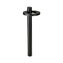LED Pullertlampe Type nr. 2093, Lysfordeler i ringform, IP54, h�jde 90cm, 16W 3000K 1600lm, stiv optik, sort matt