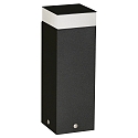 socket luminaire TYPE NO 2292 square, short, switchable IP54, black
