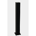 Udend�rs Energikolonne leer Type nr. 4409, IP54, maks. 7 valgfri indsatser, uden belysning, uden Skiftefunktion, sort