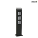 Albert energy column TYPE NO 4417 5-fold, without inserts, black