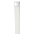 LED Pullertlampe Type nr. 2240, IP44, h�jde 58.5cm, 10W 3000K 900lm, St�bt aluminium / Akrylglas, d�mpbar, hvid matt