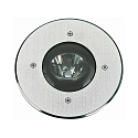 Udend�rs Jordindbygningsspot Type nr. 2149, IP67 IK08, � 22cm, G9 QT14 maks. 60W, rustfrit st�lblende, svingbar 30�