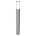 Pullertlampe Type nr. 2269, IP44, h�jde 90cm, E27 maks. 20W (LED), rustfrit st�l / Akrylglas / inde opal, s�lv matt
