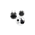 adapter DRIVER SOCKET FOR ARD-040645 / EU-PLUG aftagelig, uden oplader, sort