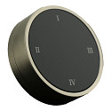 remote control RWTDBTBABCR round, programmable, stainless steel brushed